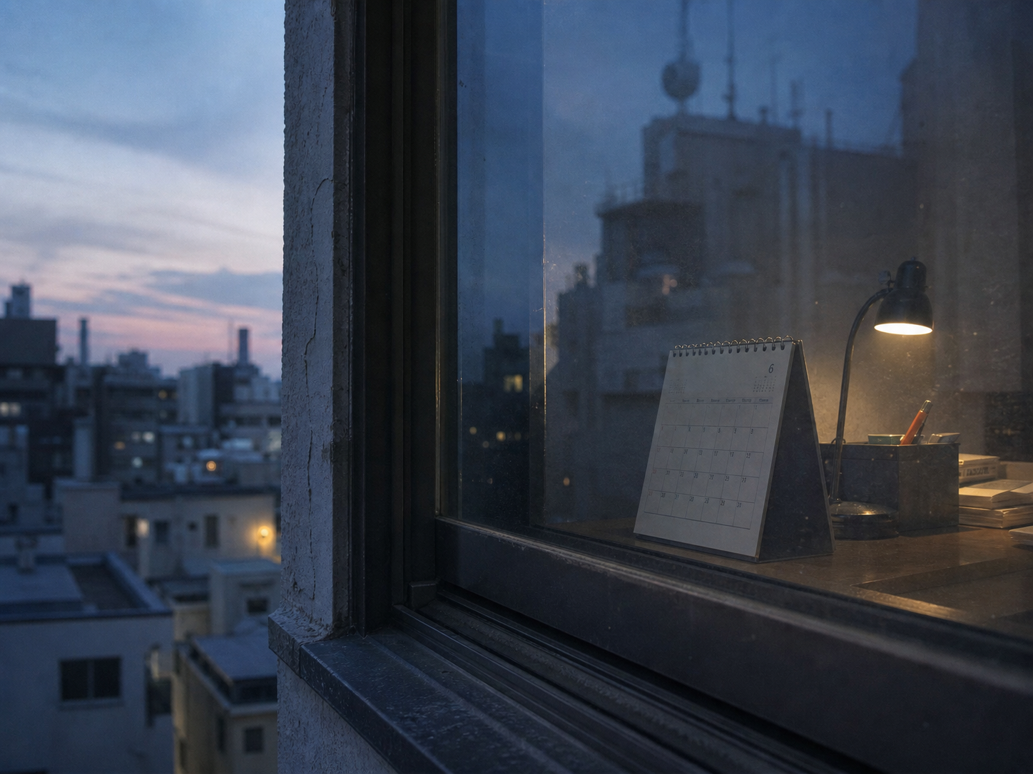 『半年の終わりは、いつもの窓に映っていた』に残した、人物のいない小物や風景の観測写真。