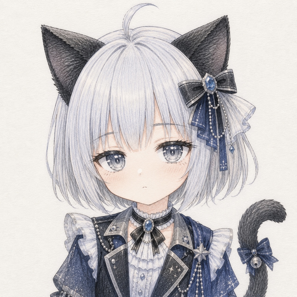ステージに立つアイドル衣装のノン